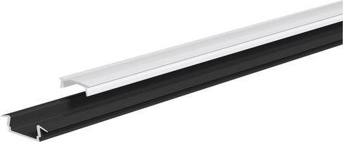 EVN APFLAT3AM200B LED-Profil aus Aluminium, Farbe: Silber, Länge: 2000 mm, Breite: 22,70 mm - Bild 1