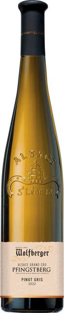 Wolfberger Pinot Grigio Weißwein, Elsass, 2022, trocken, 0,75 l - Bild 1