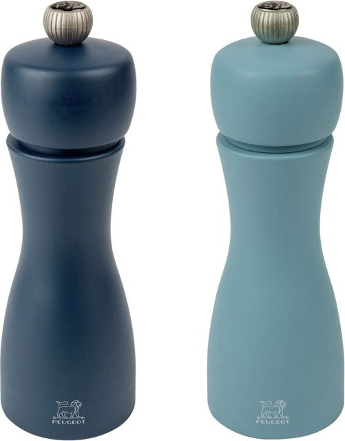 Peugeot Salz- und Pfeffermühlen-Set Tahiti in Azurblau/Dunkelblau, Höhe: 15 cm - Bild 1