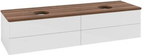 V&B Waschtischunterschrank Antao mit Beleuchtung, Farbe Weiß, B/T: 160 x 50 cm - Bild 1