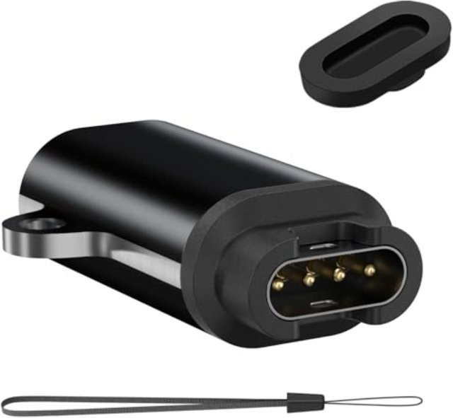IEOVIEE Typ-C-Ladeadapter für Garmin, Schwarz - Bild 1