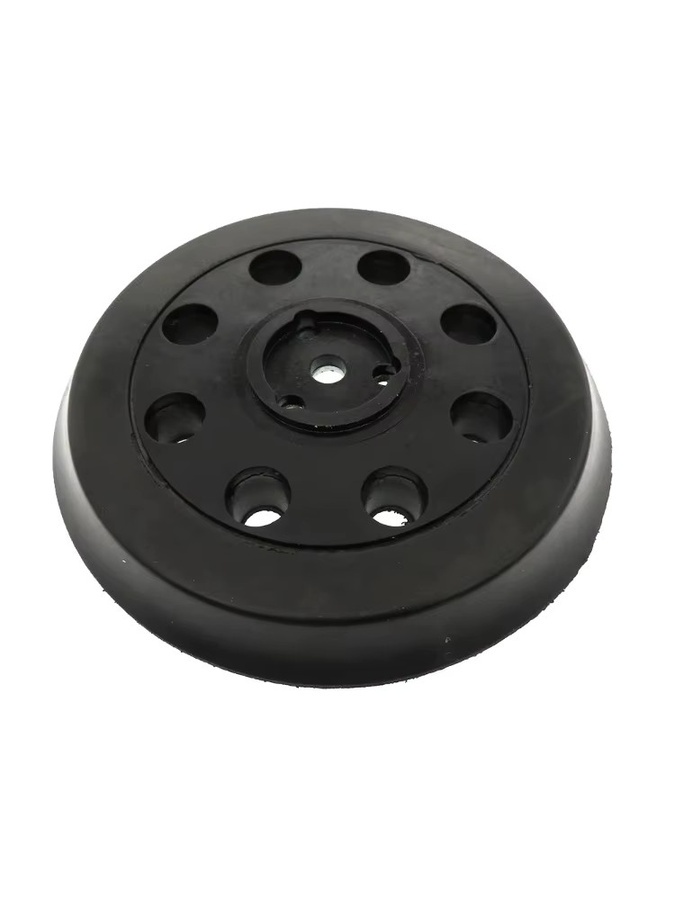VIBRATITE 5 Zoll 9-Loch-Schleifpad mit 3 Schraubenloch-Trägerplatte, 125 mm Klettverschluss Ersatz für PEX12 A und PEX 125 - Bild 7