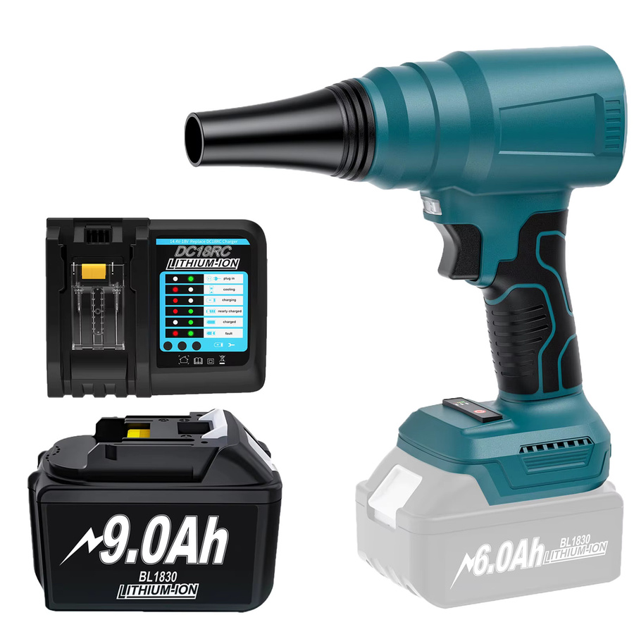 Makita Akku-Staubgebläse für 18V LXT Akkus inklusive Ladegerät - Bild 7