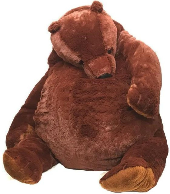 Binchi Keji Travel Braunbär Riesen Plüsch Teddybär, Kuscheltiere, Braun - Bild 1