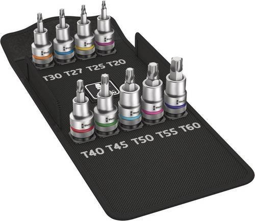 Wera 8767 C HF Zyklop Bitnuss-Satz Torx, 9-teilig, 1/2 Zoll (12,5 mm) - Bild 1