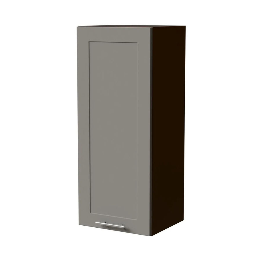 Feldmann-Wohnen Hängeschrank Oslo W4/40 in Lava / Dust Grey Matt, B/T/H: 40 x 32,5 x 96 cm - Bild 2