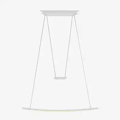 Oligo Lisgo Sky LED-Pendelleuchte in Weiß Matt mit dimmbarer Warmweiß-Beleuchtung (2700K) - Bild 1