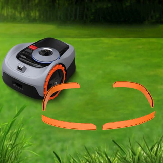 Segway Navimow Kantenschutz Stoßstangen-Aufsatz für Mäherroboter I105N I108N I110N in Orange - Bild 1