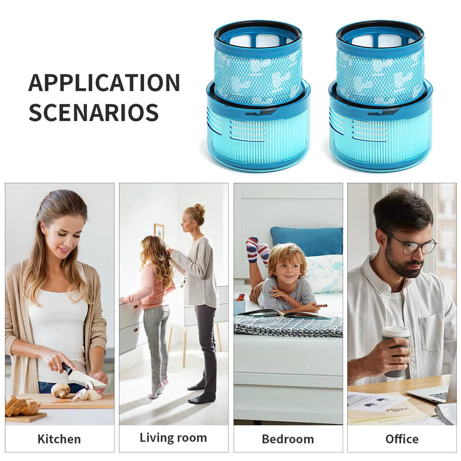 Dyson Ersatzfilter für Gen5 Akku-Staubsauger mit HEPA-Filterzubehör in Blau, Teilenummer 972352-01 - Bild 3