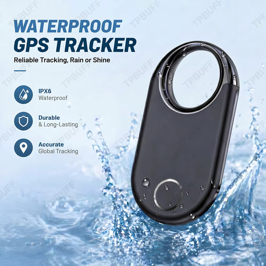 Peocke Mini-GPS-Tracker in Weiß für Android zur Ortung und Sicherheit von Katzen - Bild 2