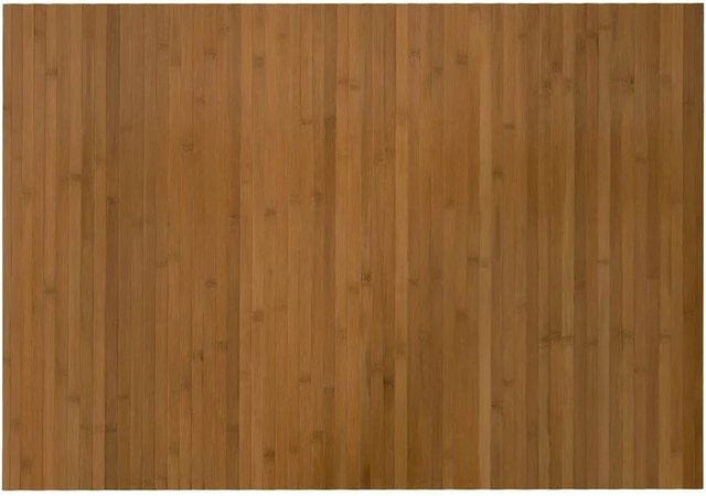 vidaXL Teppich Rechteckig Braun aus Bambus und Polypropylen B/T: 70 x 100 cm - Bild 1