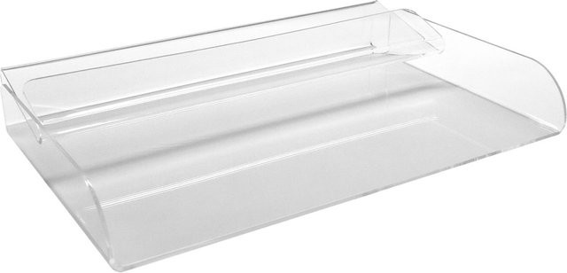 Schneider Fettpapierhalter transparent B: 26 cm, T: 38 cm, H: 6,5 cm - Bild 1