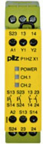 PILZ Sicherheitsschaltgerät P1HZ X1 24VDC 2n/o Gelb B/T/H: 22,5 x 121 x 87 mm - Bild 1