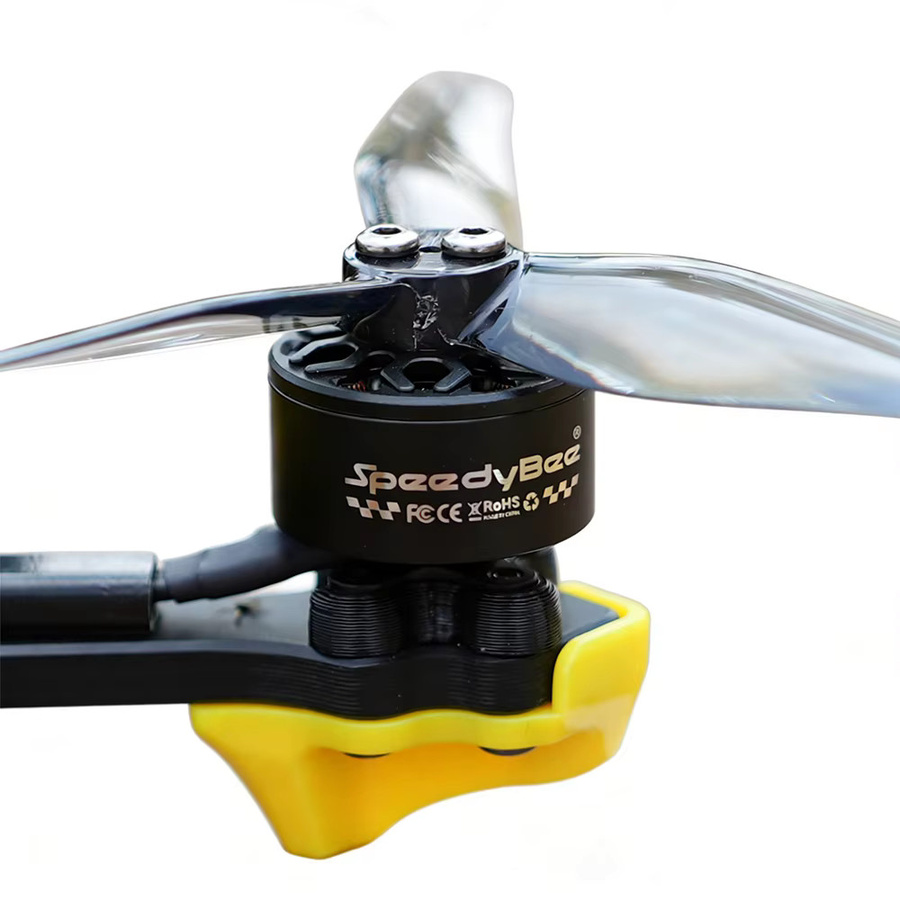 Speedybee 1507-3600KV 4S 373W Bürstenloser Motor für Master3X 3-3,6 Zoll FPV Drohne, 4er Set, Schwarz - Bild 3