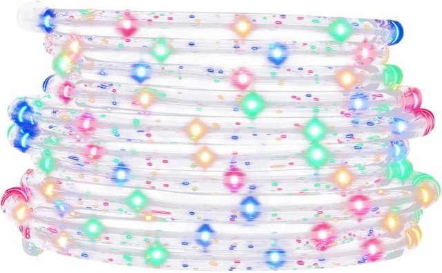 vidaXL LED Lichtschlauch Mehrfarbig mit 480 LEDs, 20 m Länge, IP44, PVC - Bild 1