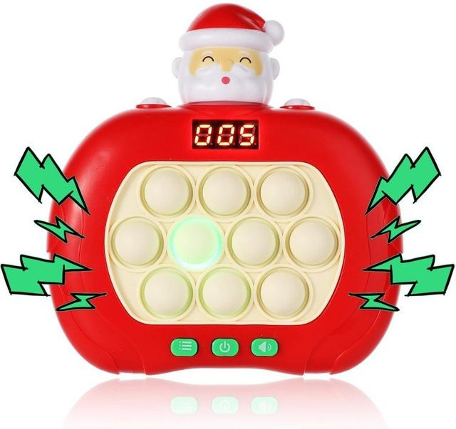 Fashnics Push Pop Fidget Spielzeug, Pop Blase Spielcontroller, Rot, ab 14 Jahren - Bild 1