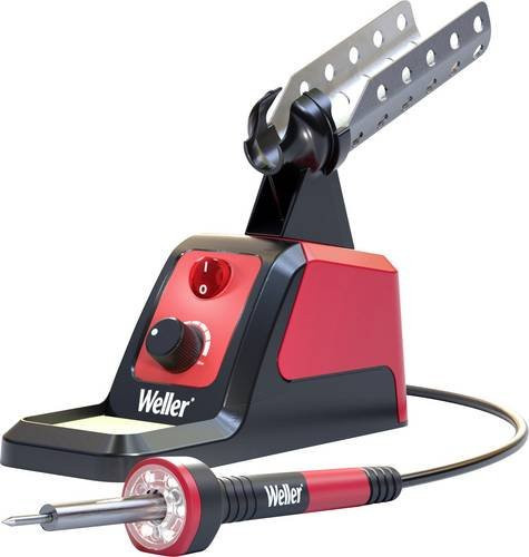 Weller WLSK3023G Lötstation analog 30W mit LED-Beleuchtung und Lötspitze in Rot - Bild 1