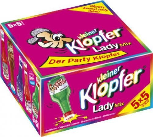 Kleiner Klopfer Lady Mix, Likör & Aperitif, 25 x 0,02 l - Bild 1