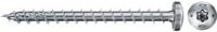 Fischer Spanplattenschraube PowerFast II mit Pan Head und Torx-Antrieb, verzinkt, Silber/Blau, Durchmesser: 3,5 mm, Länge: 35 mm - Bild 1