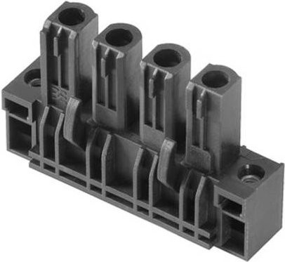 Weidmüller Buchsengehäuse-Kabel BL/SL Schwarz, 54 Stück, Rastermaß: 7,62 mm - Bild 1