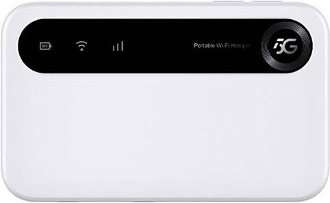 ZTE U50 5G WLAN-Hotspot mit integriertem Modem, Dual-Band 2.4GHz und 5GHz, 1800MBit/s, Weiß - Bild 1