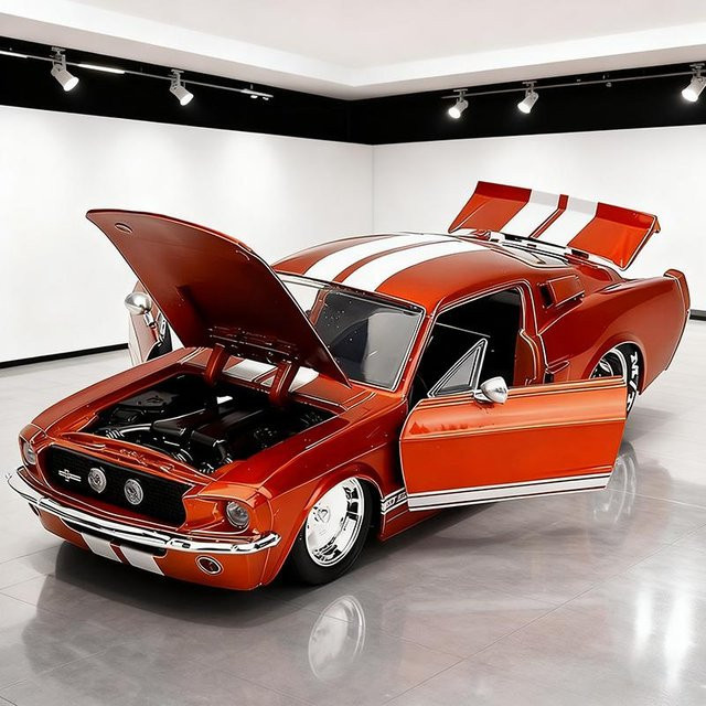 Jada 1967 Shelby Gt500, Automodell, 1:24, ab 14 Jahren - Bild 1
