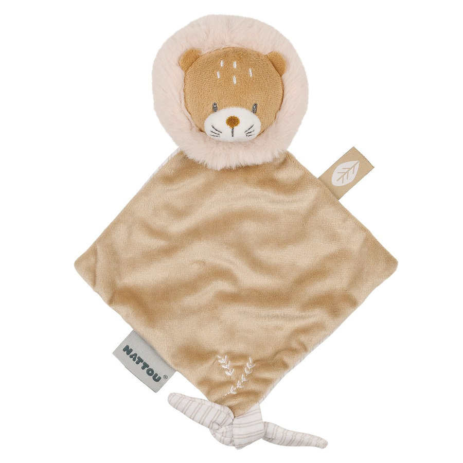 Nattou Mini-Schmusetuch Löwe Ernest, Plüsch / Textil, ab 0 Jahre - Bild 1