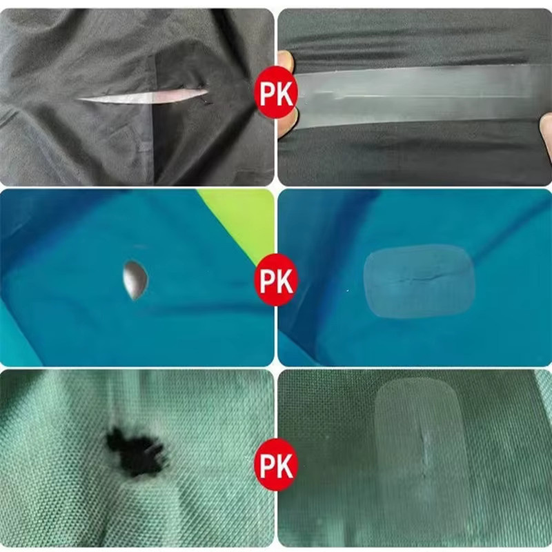 10 Stück wasserdichte TPU Reparatur-Patches in Transparent für Zelt, Pool und aufblasbare Spielzeuge - Bild 3