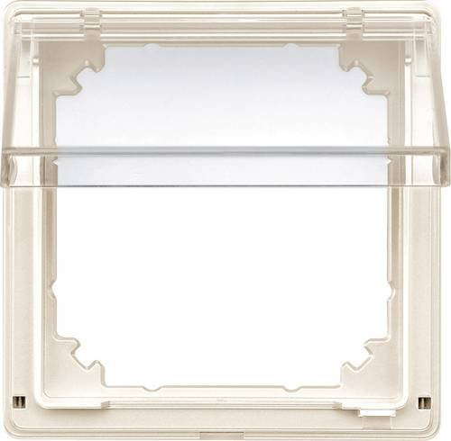 Merten Zwischenrahmen Abdeckung Aquadesign in Weiß und Transparent mit IP44 Schutzart - Bild 1