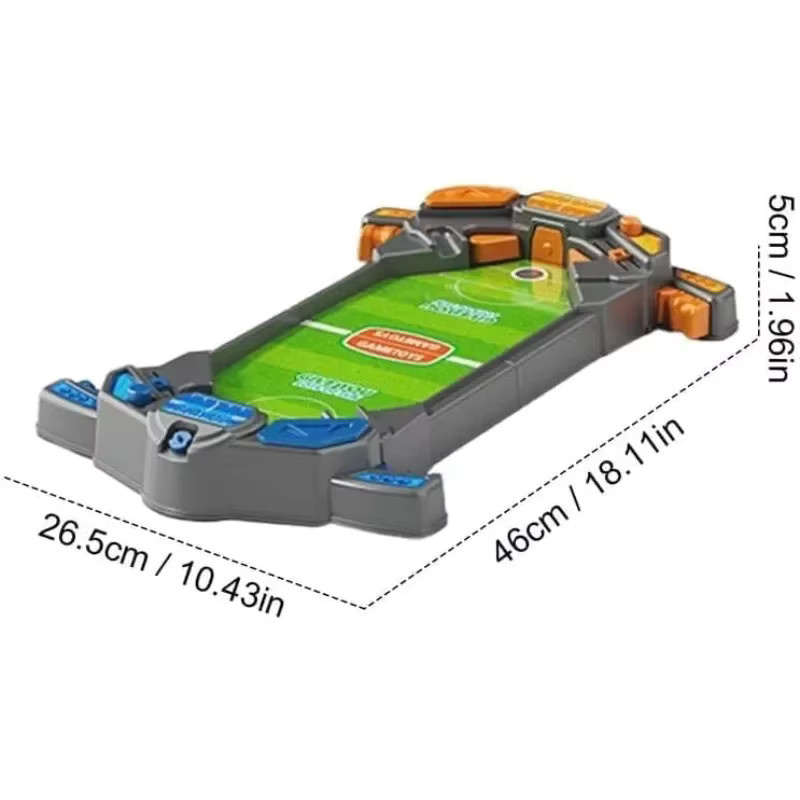 SONGYI Tischfußball, Brettspiel, Mini-Fußballspiel, Kunststoff, Bunt / Mehrfarbig - Bild 2