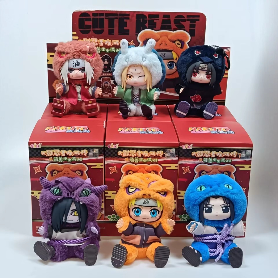 TOPTOY Naruto Sit-in Party Konohagakure San'in Plüsch-Blindbox-Spielzeuge - Bild 2