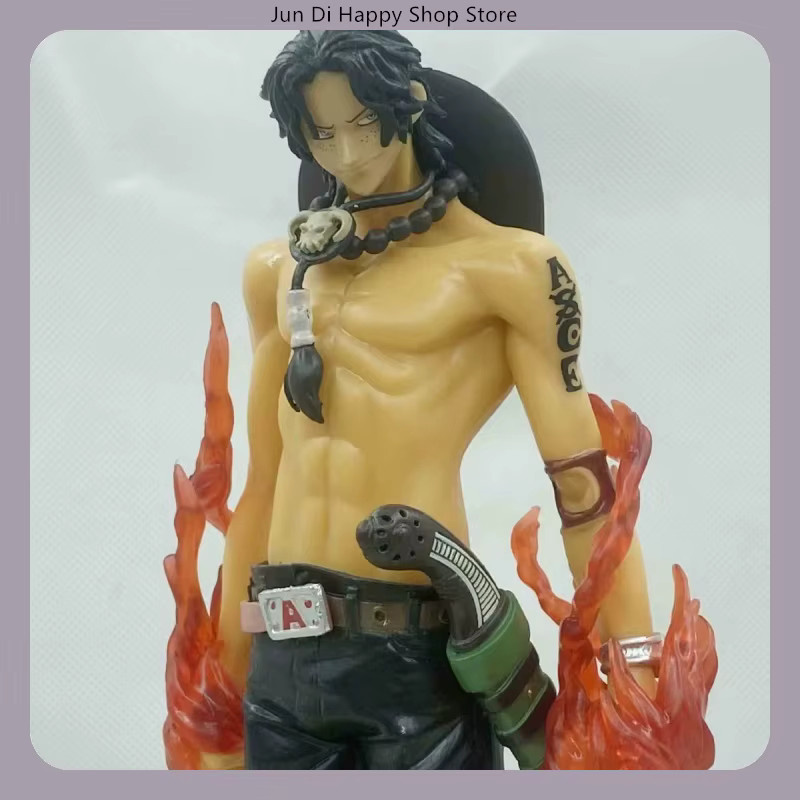 Bandai One Piece Portgas D. Ace Fire Fist Statue, 26cm, Kunststoff - Bild 2