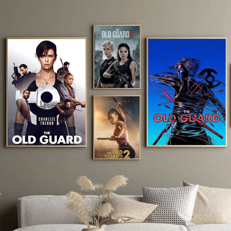 Kayou G-Guard Vintage Poster in HD-Qualität, mehrfarbiges Retro-Wandbild als Rahmenlose Wanddekoration für dein Zuhause - Bild 5