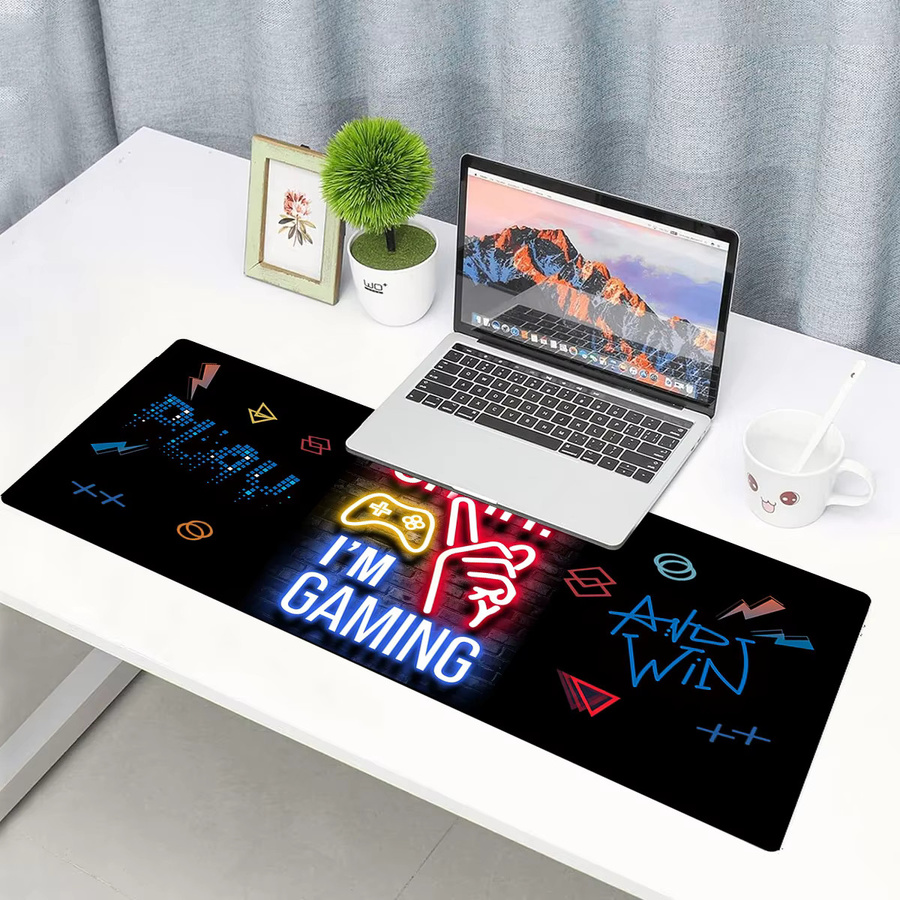 Großes Gaming-Mauspad Schreibtischpad für Tastatur und Maus, 3D-Spielmauspad für dein Zuhause, Breite: 80 cm, Tiefe: 30 cm - Bild 4