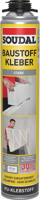 Soudal Baustoffkleber B2 Polyurethan in Beige 750 ml - Bild 1