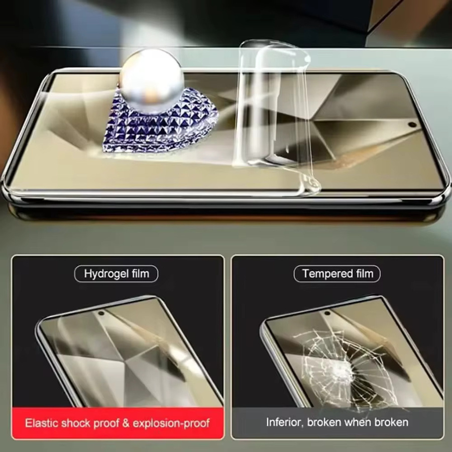 Hydrogel Display Schutzfolie transparent für Xiaomi Redmi Note und Poco Modelle (1-5 Stück) - Bild 2