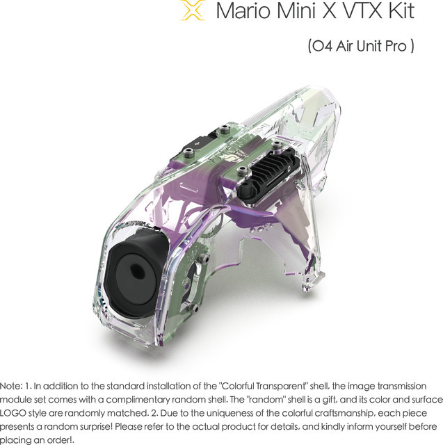 SpeedyBee Mario MiniX Serie Power Kit für Mini25 Pro, Mini3, Mini3 Pro, Mini35 Pro und Mini4 Pro mit O4, O4 Weitwinkel oder O4 Pro Air Unit - Bild 1