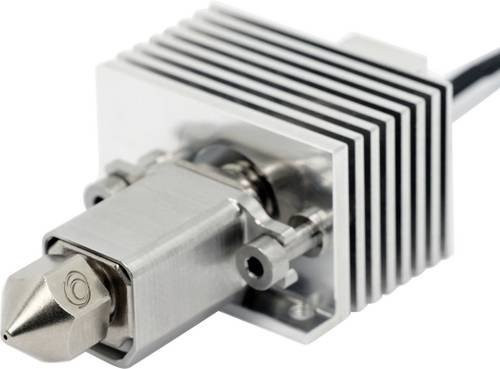 Micro Swiss FlowTech Hotend Brass Plated CHT für Bambu Lab X1 High Flow in Silber - Bild 1