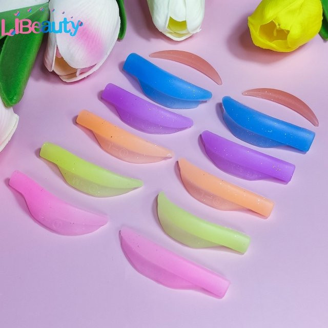 Libeauty Lash-Lift-Set, Silikon-Schilde, Pads, Stangen, Zange, Applikator - Bild 1