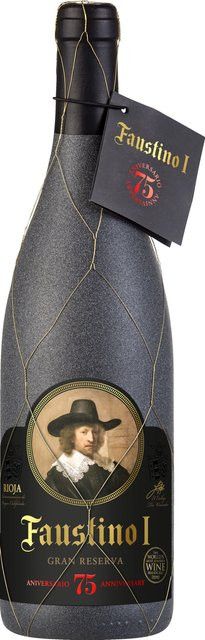 Faustino Rioja Gran Reserva 75 Aniversario Rotwein, Tempranillo, Graciano und Mazuelo, 2016, Spanien, trocken, 14,0 %, 0,75 l - Bild 1