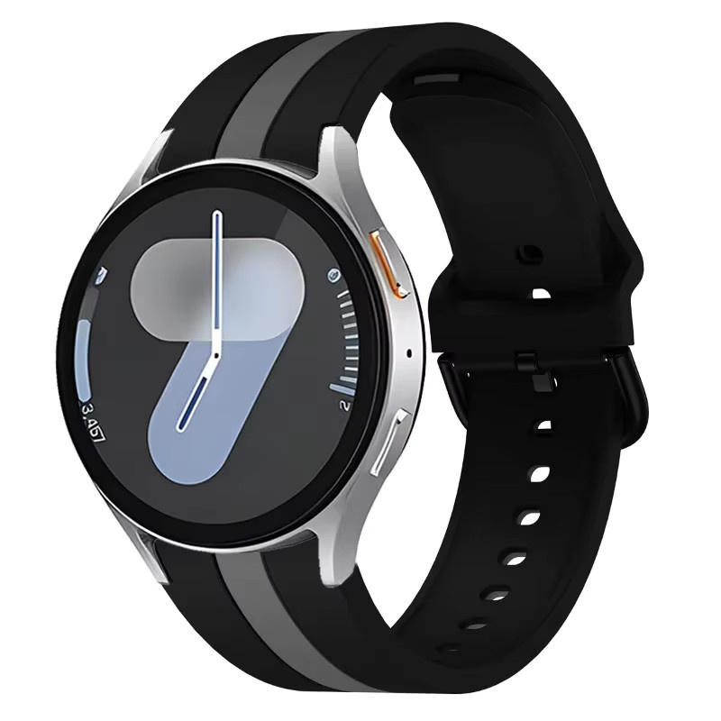 Samsung Uhrenarmband Silikon, Bicolor, Zweifarbig - Bild 2