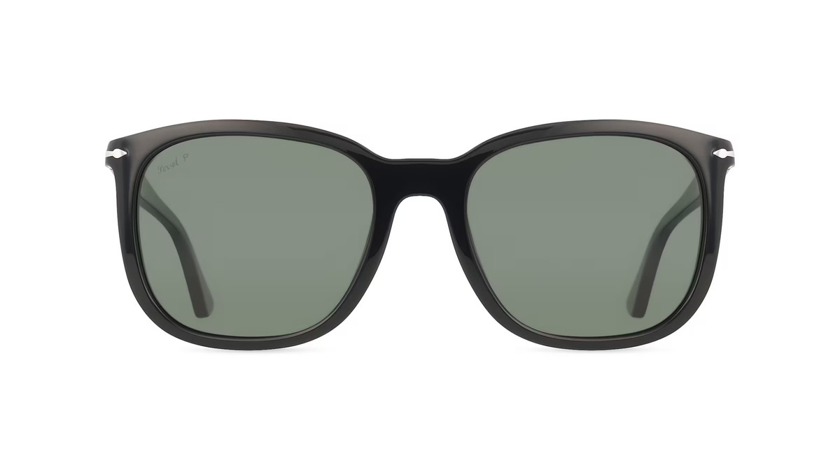 Persol Sonnenbrille, Vollrand, Quadratisch, Acetat-Gestell, schwarz, Unisex - Bild 1