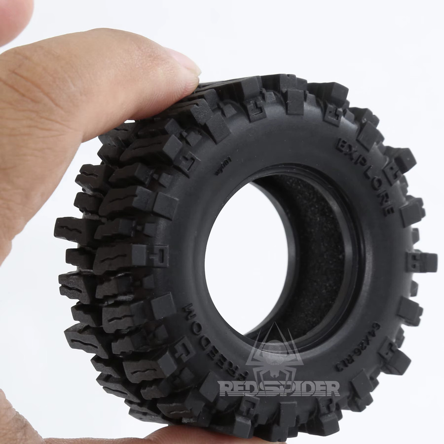 RS Crawler Tires Mud Slingers X Super Soft Sticky Tire, Zubehör, 1:24 - Bild 4