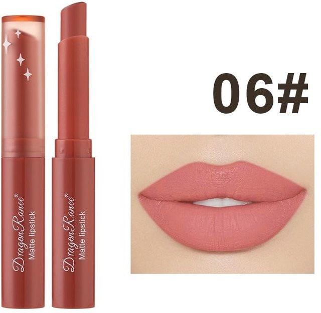 Dragon Ranee Lippenstift Crayon, Matt, Rot 06 - Bild 1
