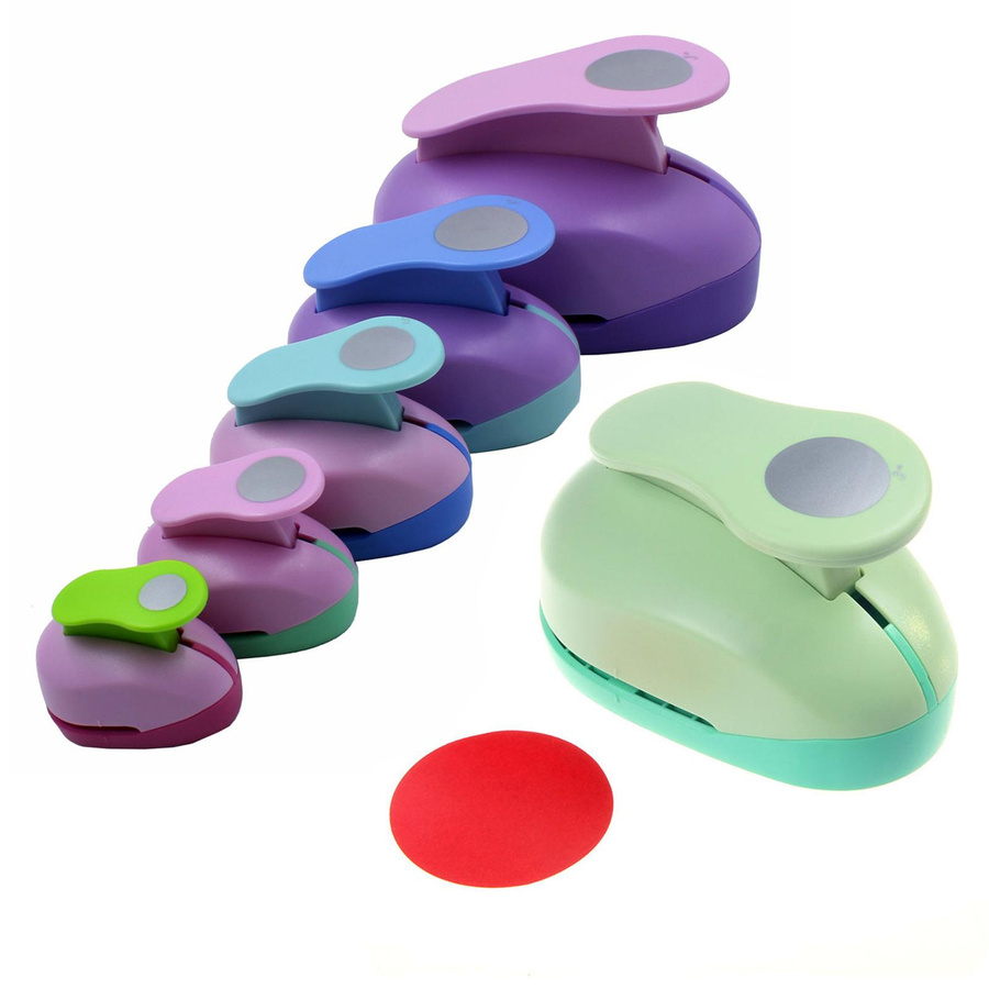 GoolRC Bastellocher Kreisstanzer in Multicolour für Scrapbooking und Bastelarbeiten - Bild 2