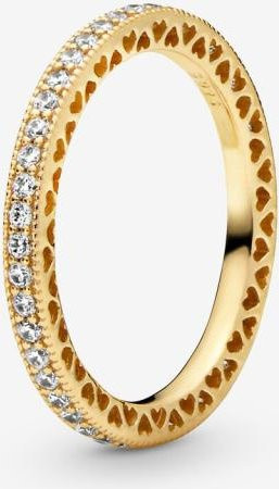 Wucifang Jewelry Ring, 925 Silber, Roségold, Kristall, Damen - Bild 1