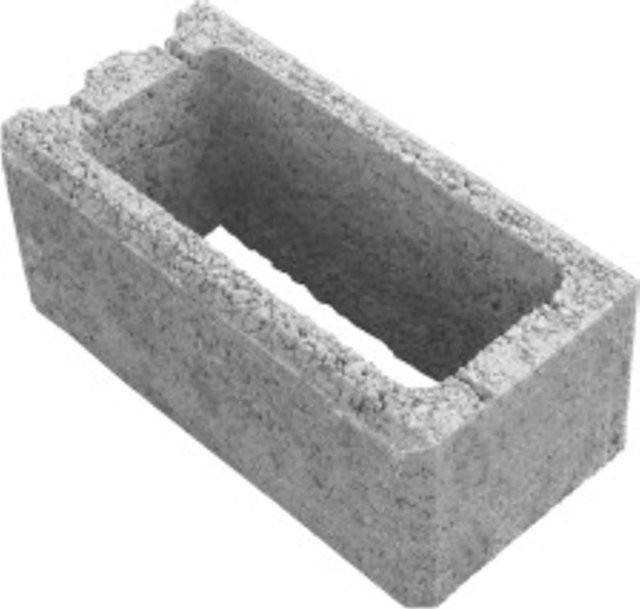 EHL Planomur Normalstein Grau B: 50 cm, T: 25 cm, H: 20 cm - Bild 1