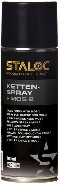 Staloc Kettenspray mit MoS2 Langzeit-Schmierstoff Aerosol 400 ml - Bild 1