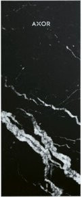 Hansgrohe Axor MyEdition Platte in Schwarz Marmor Nero Marquina, B: 11,7 cm, H: 8,2 cm - Bild 1
