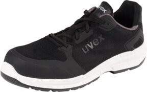 Uvex 1 Sport Sicherheitsschuhe S1 Halbschuh Schwarz/Weiß Größe 47 - Bild 1